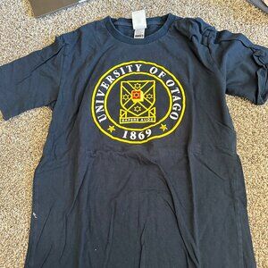 COPY - University of Otago, New Zealand Navy T-Shirt